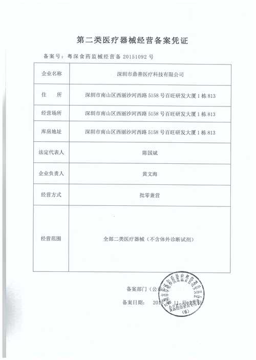 深圳鼎善医疗科技
